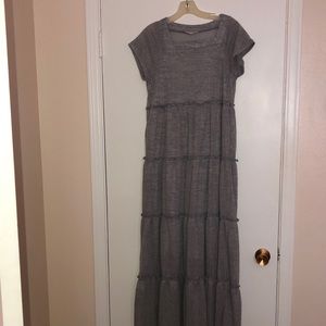 Listicle Gray Maxi Dress